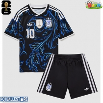 Argentina Lionel Messi #10 Bortedraktsett Barn VM 2026 Kortermet (+ Korte bukser)